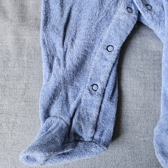 Carter's | "Baby Team" Footed Onesie - Picture 3 of 5